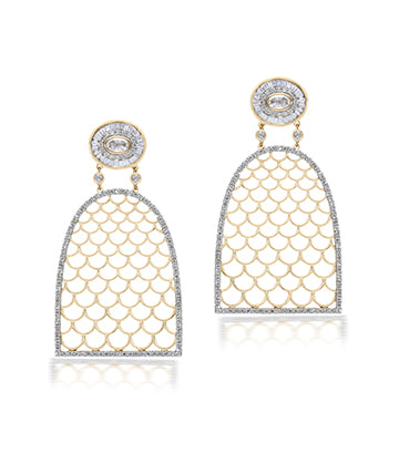 Diamond earrings